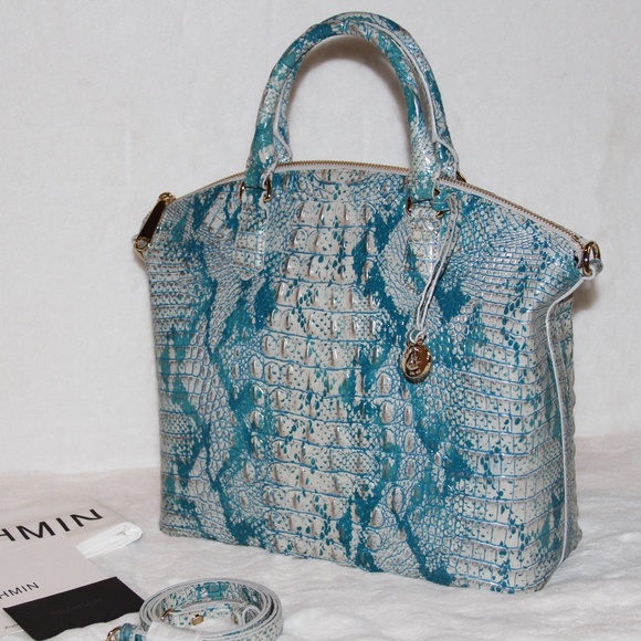 NWT BRAHMIN Large Duxbury Satchel  Mesmerized Melbourne Purse Handbag - Picture 2 of 7